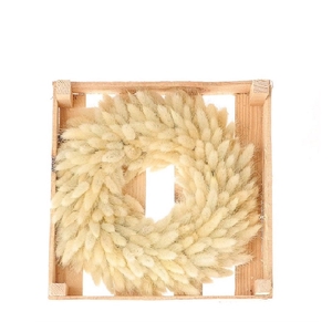 Krans d30cm Lagurus