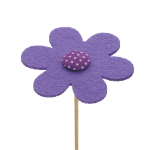 Sticks 50cm flower felt 8cm