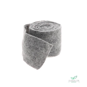 RIBBON FELT ROLL L500W12 LIGHT GREY