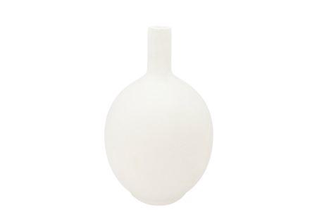 <h4>Jill White Vase Tube 34x34x55cm</h4>