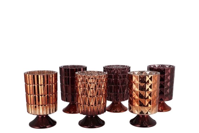 Jazz Scottish Brown T-light On Foot Ass 10x17cm