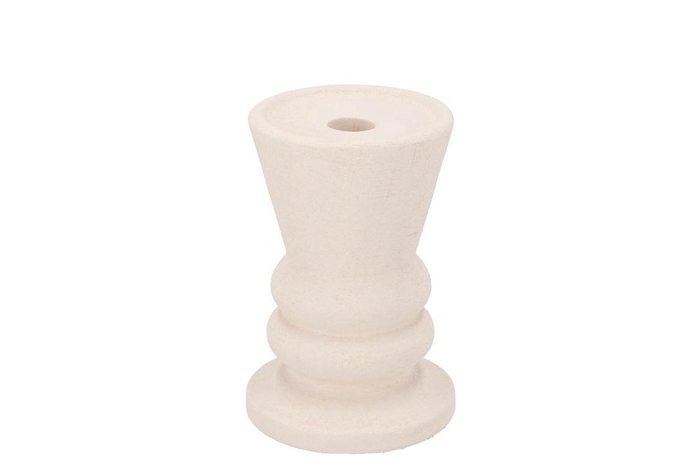 <h4>Florence White Candle H 10x10x16cm</h4>