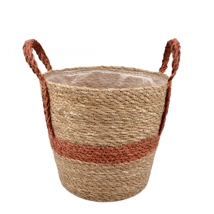 <h4>Baskets Stripe pot d22*21.5cm</h4>