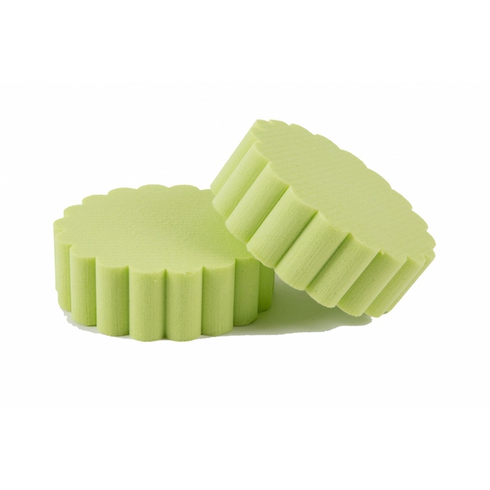 <h4>OASIS RAINBOW FLUTED CAKE CA15CM 2PCS APPLE GREEN</h4>