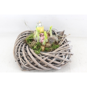 arr4 Narcis PL - Gevlochten mand 4kant