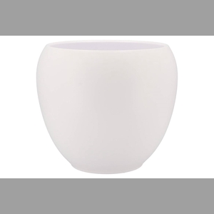 Vinci Matt White Flower Pot 31x28cm