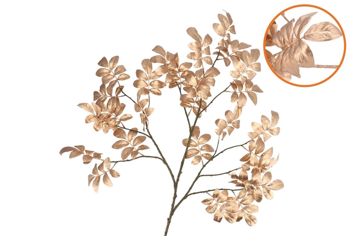 Silk Leaf Rowan Gold 125cm