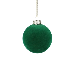 Sale Christmas Ball velvet 80mm