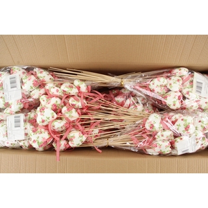 Stick Heart Romantic+Ribbon