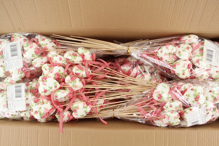 <h4>Stick Heart Romantic+Ribbon</h4>