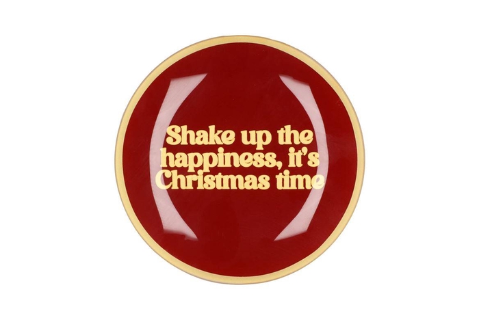 Plate Round Shake Up 18x18x2cm
