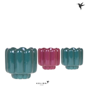Kolibri Home Retro pot green mix