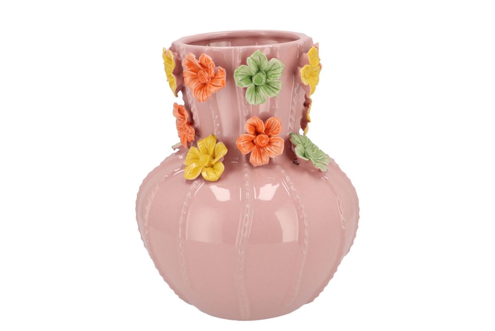 <h4>Flower Light Pink Vase 26x33cm Nm</h4>