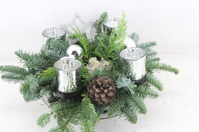 <h4>arr5 Kerst PL - Glas 27 4wax zilver</h4>