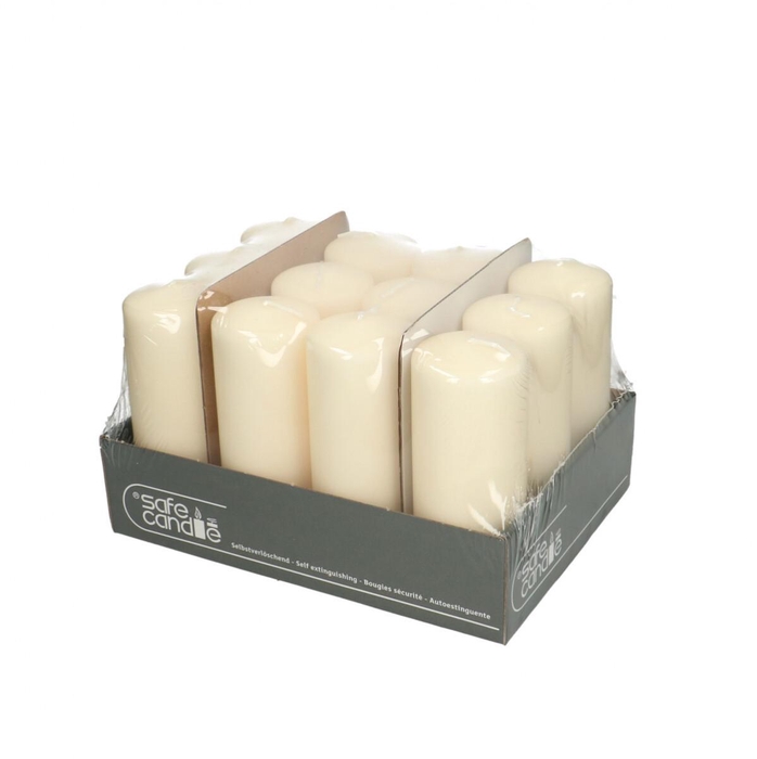 <h4>Kaars Stomp Safe Candle d06*15cm 58u</h4>