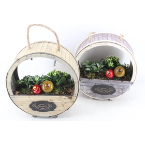 arr2 TD - Houten wiel - wit