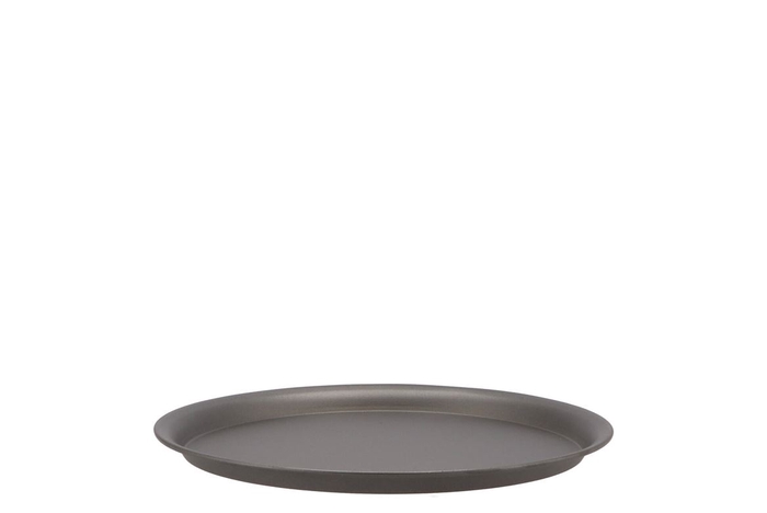 <h4>Tosca Plate Zwart 25cm</h4>