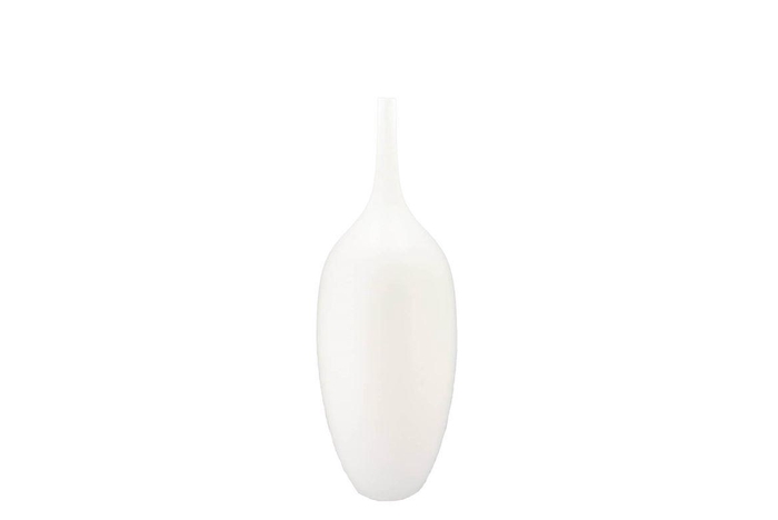 <h4>Jill White Vase Long 32x32x89cm Nm</h4>