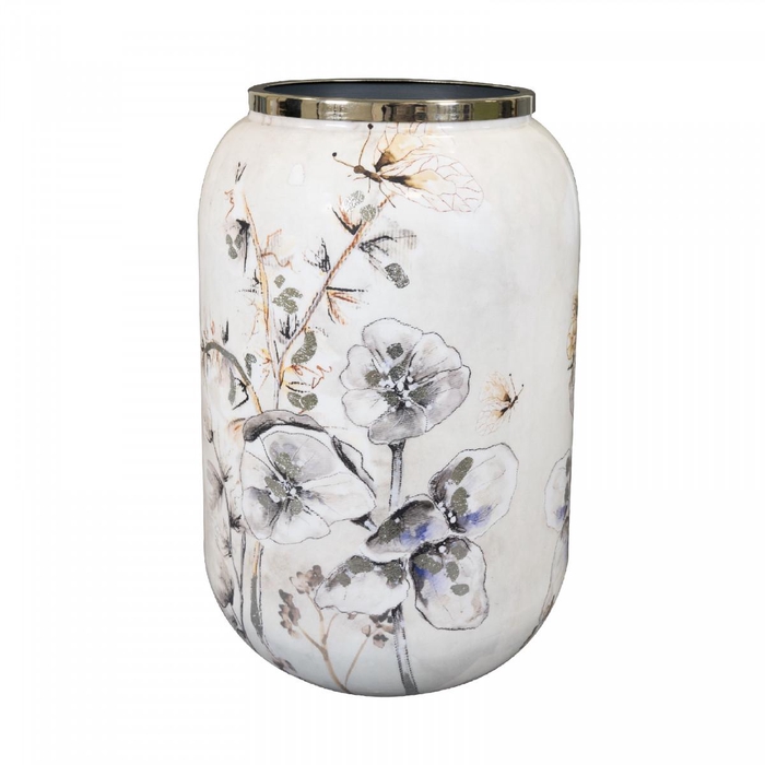 <h4>Metaal Moonlight vaas d30*42cm</h4>