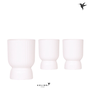 Kolibri Home Diabolo pot white