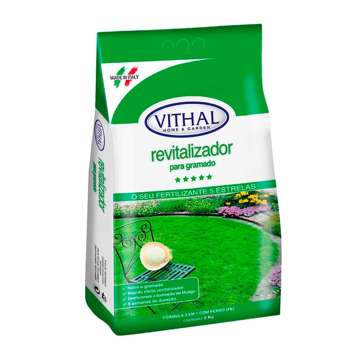 <h4>FERTILIZANTE VITHAL REVITALIZADOR PARA GRAMADO 1KG</h4>