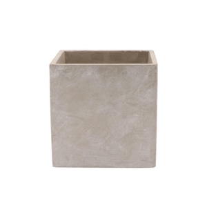 Concrete Pot Square 17x17x17cm Nm