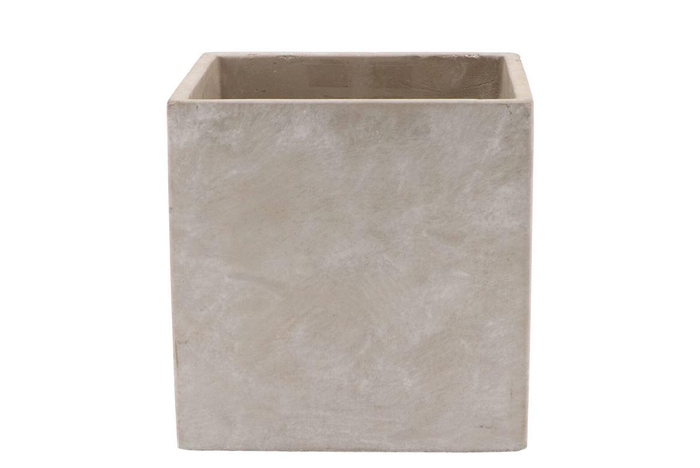 <h4>Concrete Pot Square 17x17x17cm Nm</h4>