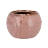 Iron Stone Old Pink Ball Pot 24x24x16cm Nm