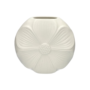 Vase Petal 30x9.5x29 white