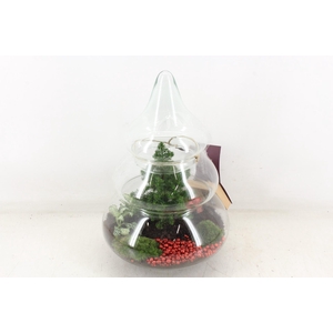 arr3 WR - Glas christmas tree LED