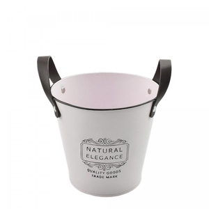 Zinc Binta pot d16*15cm