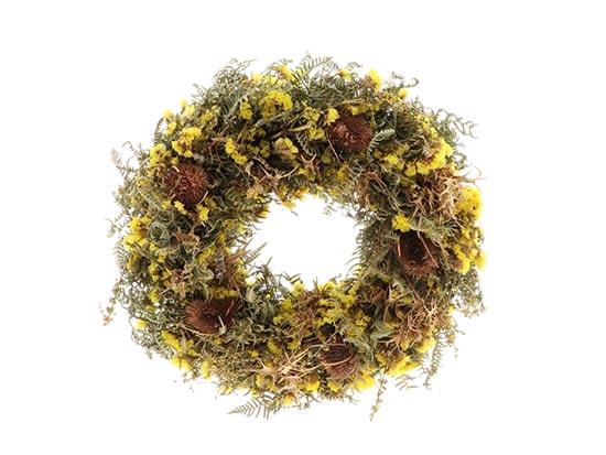 Wreath Sunset Field D40