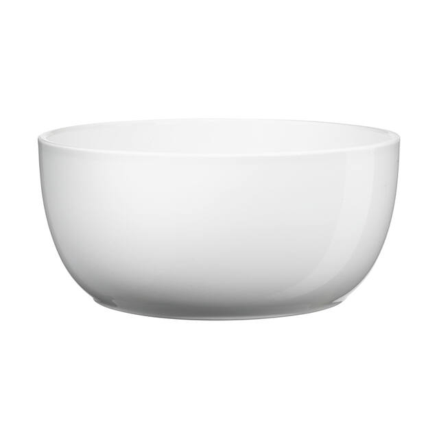 <h4>Bowl Basel Ceramics 20xH9cm white shiny 2/tray</h4>
