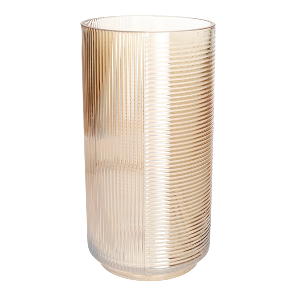 <h4>Vase Perlina d13.5xh25.5 amber+pearl</h4>