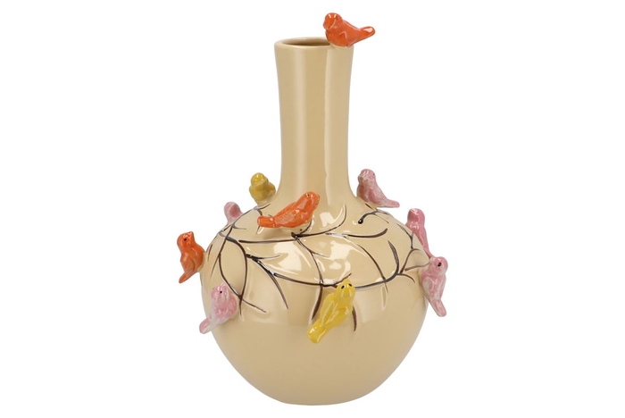 <h4>Bird Vase Sand Tube 26x33cm Nm</h4>