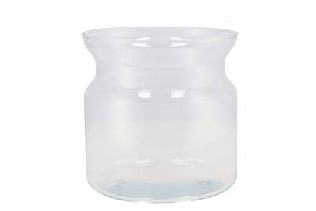 <h4>Glass Milk Bottle Vase 19x19cm</h4>