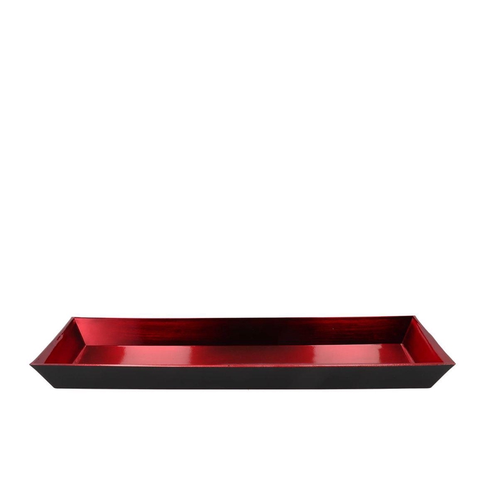 <h4>Melamine Lisa Red Bowl Square 50x20x4cm</h4>