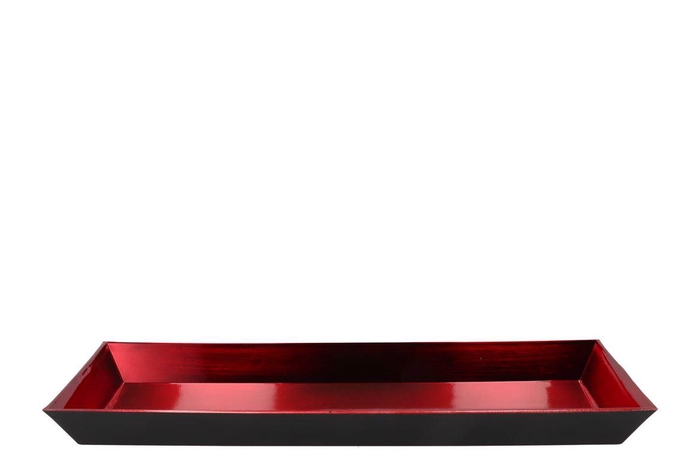 Melamine Lisa Red Bowl Square 50x20x4cm
