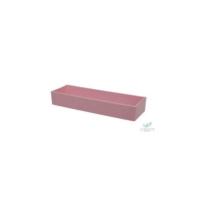 <h4>PLASTIC TRAY PINK 32X10,5X5CM</h4>