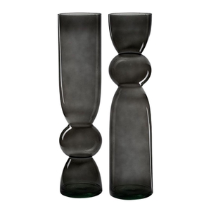 Glass vase Erika d12.5*52cm ass