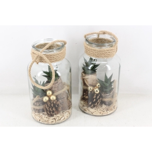 arr3 SN - Glazen melkbus touw x4