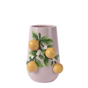 Ceramics Exclusive Vase fruits orange d15*22cm