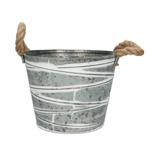Zink Brent pot d21*16cm