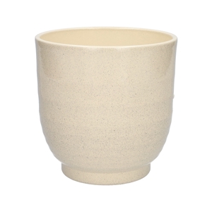 Pot Ares d23xh24.5 beige stone