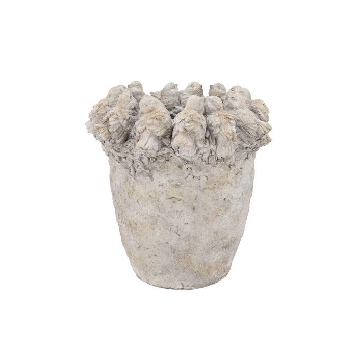 <h4>Concrete Sparrow Grey Nest 28x27x28cm Nm</h4>