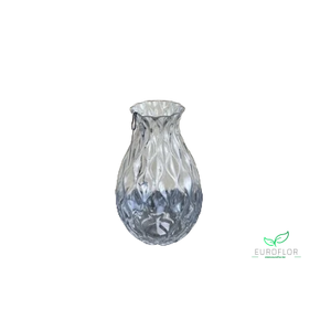 GLASS VASE CLEAR 20,5*12*H12