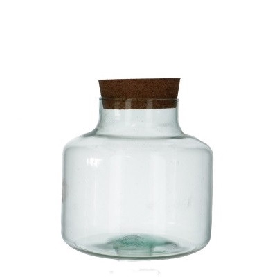 Glas Eco melkbus d10/21*21cm