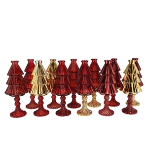 Jazz Wild Red Vase X-mas Tree Ass 11x28cm