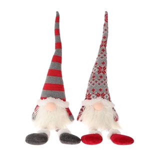 Christmas Deco gnome d10*50cm