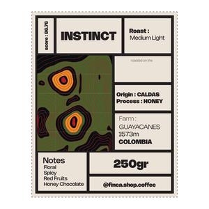 Roasted Coffee Instinct Pink Bourbon & Tabi  Honey